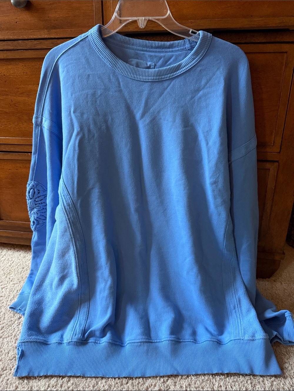 BNWT Aerie Light Blue Crewneck Sweatshirt